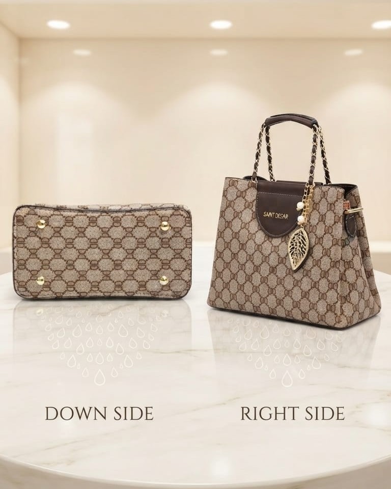 Saint Desar Premium PU Leather Sling Bag in 4 Trending Shades | High-End Stylish Crossbody Purse for Girls & Women