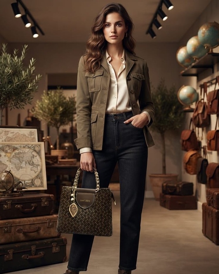 Saint Desar Premium PU Leather Sling Bag in 4 Trending Shades | High-End Stylish Crossbody Purse for Girls & Women