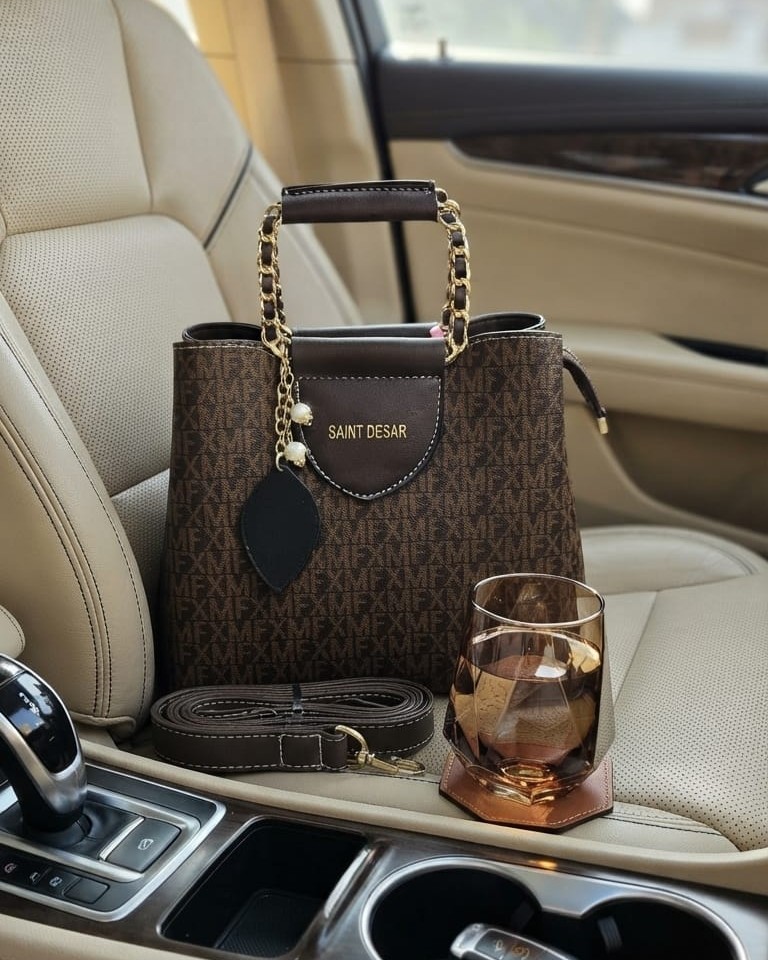 Saint Desar Premium PU Leather Sling Bag in 4 Trending Shades | High-End Stylish Crossbody Purse for Girls & Women