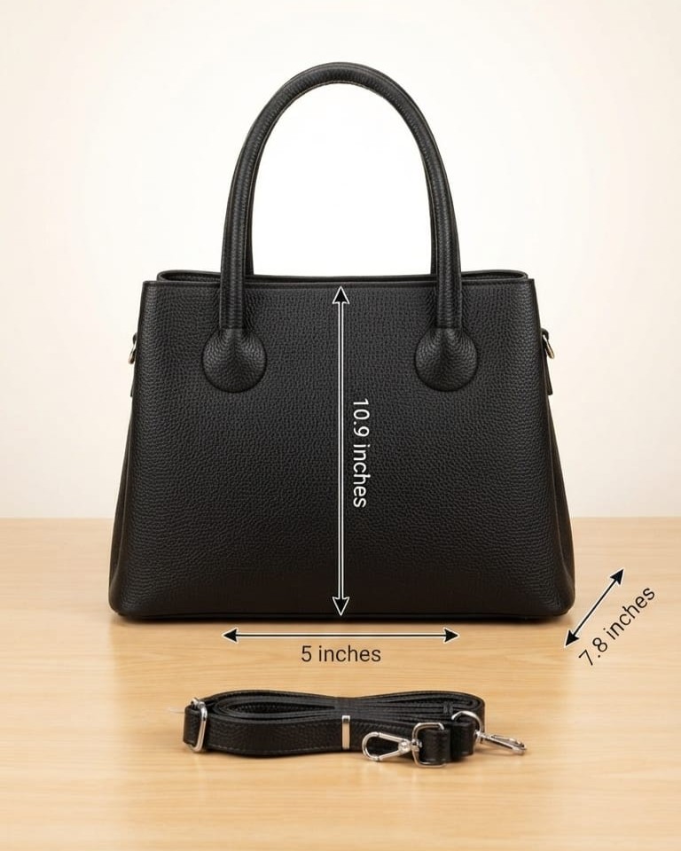 Imported Premium PU Leather Party Wear Handbag with Long Strap in Tan, Light Brown & Black | High-End Evening Purse for Women