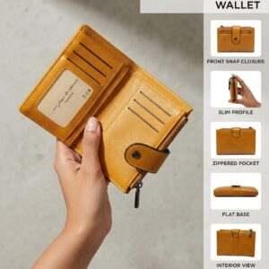 Imported Premium PU Leather Pocket Wallet for Men in Tan, Blue & Brown | Slim Compact Card & Cash Holder