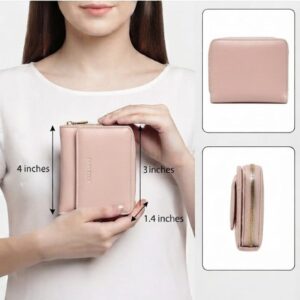Imported Premium PU Leather Pocket Wallet in Sky Blue, Maroon, Pink & Black | Compact Cash, Card & Coin Wallet