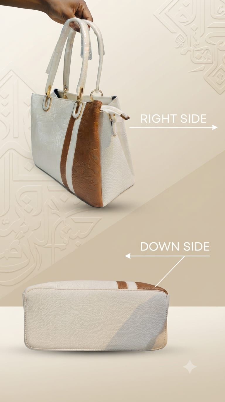 Edone Premium PU Leather Party Handbag with Long Strap in Black, Maroon, Off-White & Camel | Elegant Multi-Compartment Evening Purse