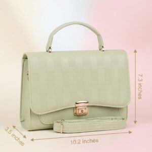 Imported Premium PU Leather Party Handbag with Long Strap | Elegant Multi-Compartment Evening Purse