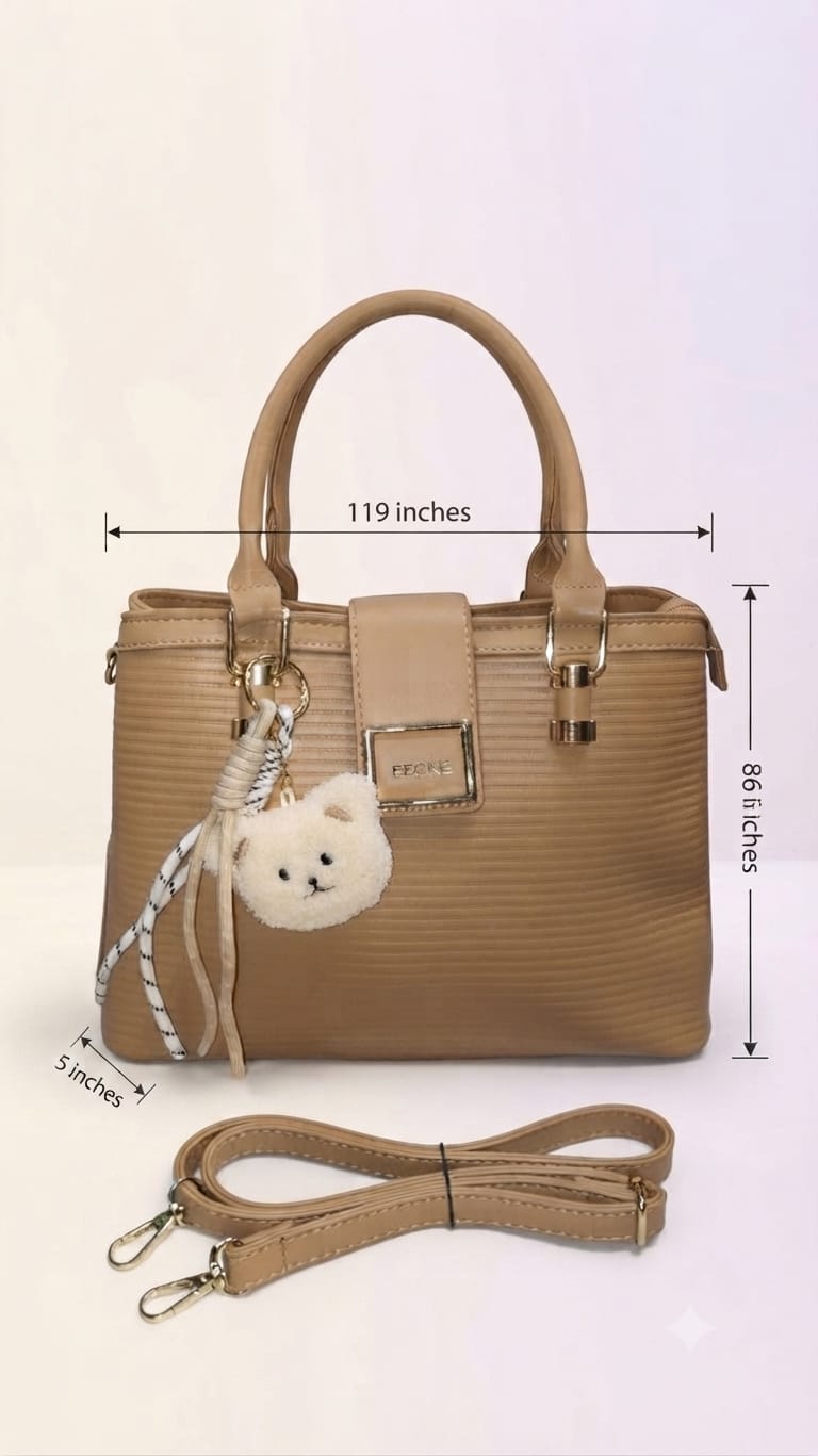 EDONE Premium PU Leather Party Handbag with Long Strap | Elegant Multi-Compartment Evening Purse