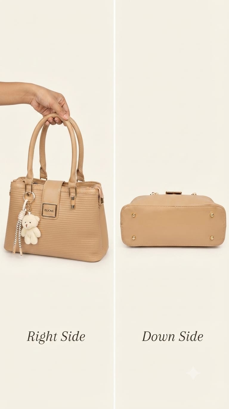 EDONE Premium PU Leather Party Handbag with Long Strap | Elegant Multi-Compartment Evening Purse
