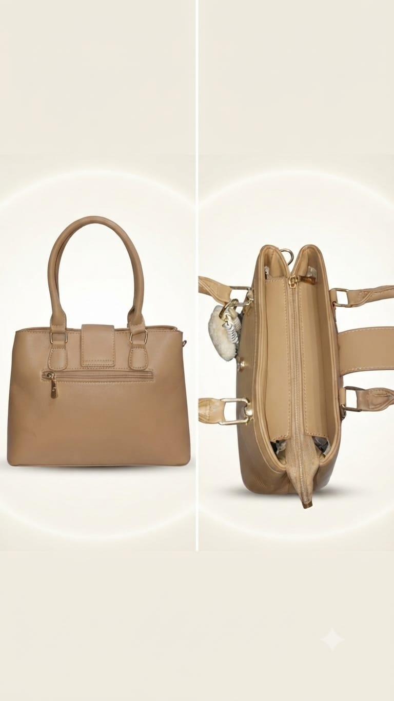 EDONE Premium PU Leather Party Handbag with Long Strap | Elegant Multi-Compartment Evening Purse