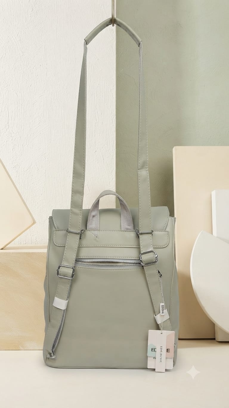 EDONE Premium PU Leather Backpack for Women | Multi-Compartment College, Office & Travel Bag (Copy)