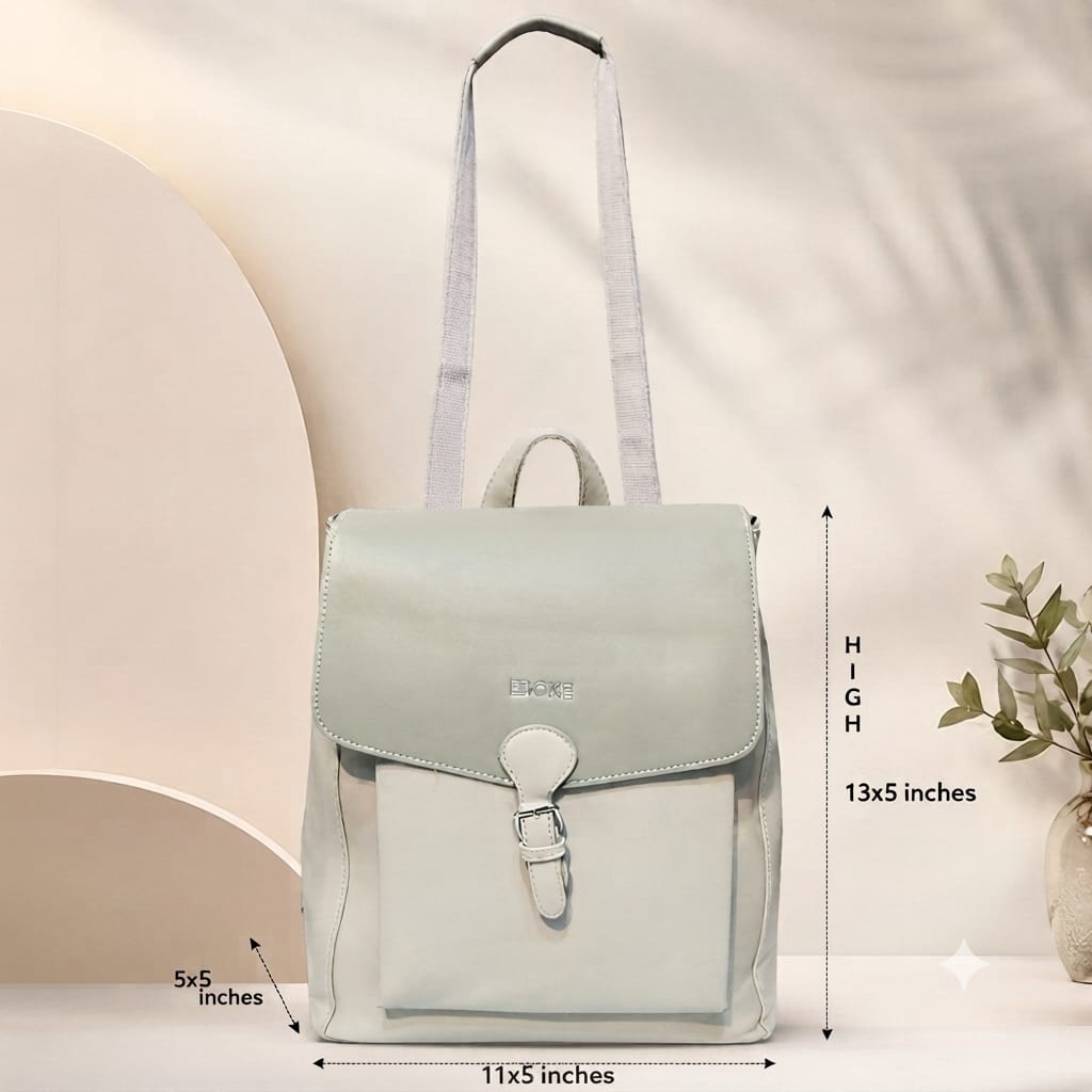 EDONE Premium PU Leather Backpack for Women | Multi-Compartment College, Office & Travel Bag (Copy)