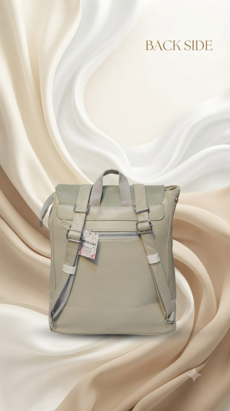 EDONE Premium PU Leather Backpack for Women | Multi-Compartment College, Office & Travel Bag