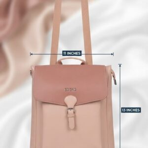 EDONE Premium PU Leather Backpack for Women | Multi-Compartment College, Office & Travel Bag (Copy)