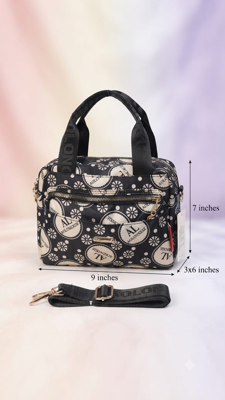 Imported Sarteene Waterproof Premium PU Leather Travel Backpack | Multi-Zip Daily Kit Bag