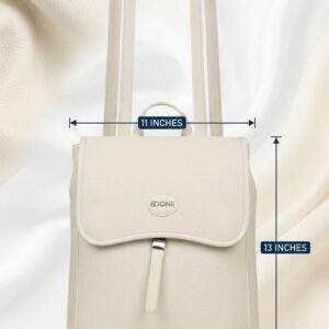 EDONE Premium PU Leather Backpack for Women | Multi-Compartment College, Office & Travel Bag (Copy) (Copy)