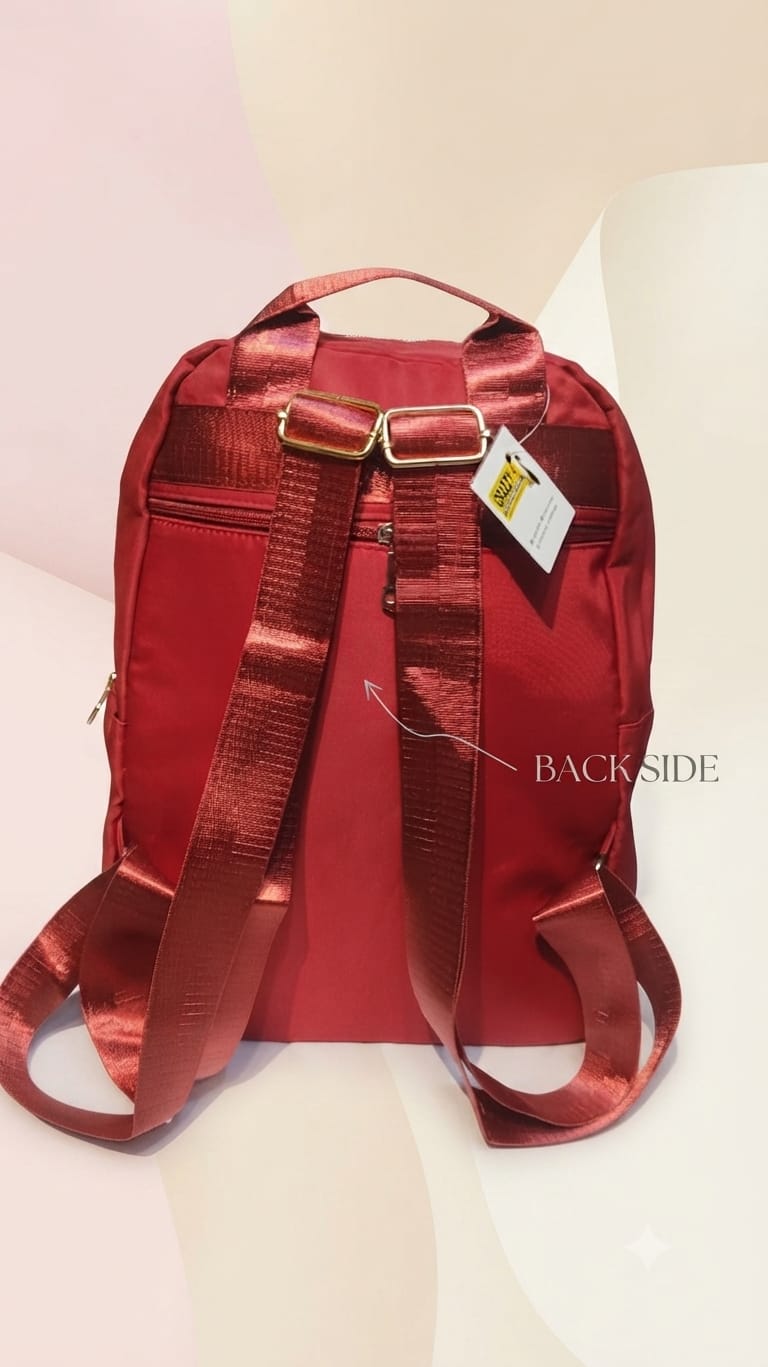 Imported Pure Sarteene Backpack for Women & College Students | Multi-Compartment Office & Travel Bag (Copy)