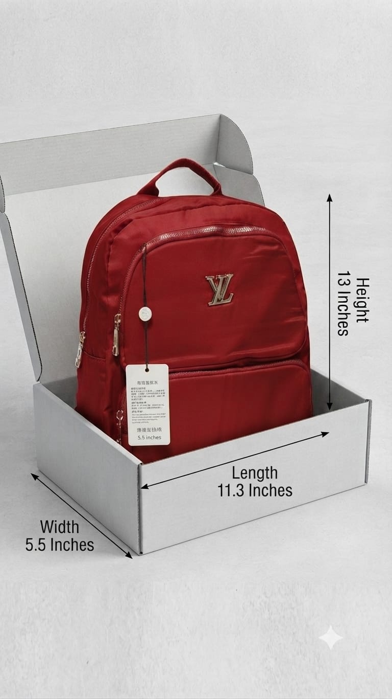 Imported Pure Sarteene Backpack for Women & College Students | Multi-Compartment Office & Travel Bag (Copy)