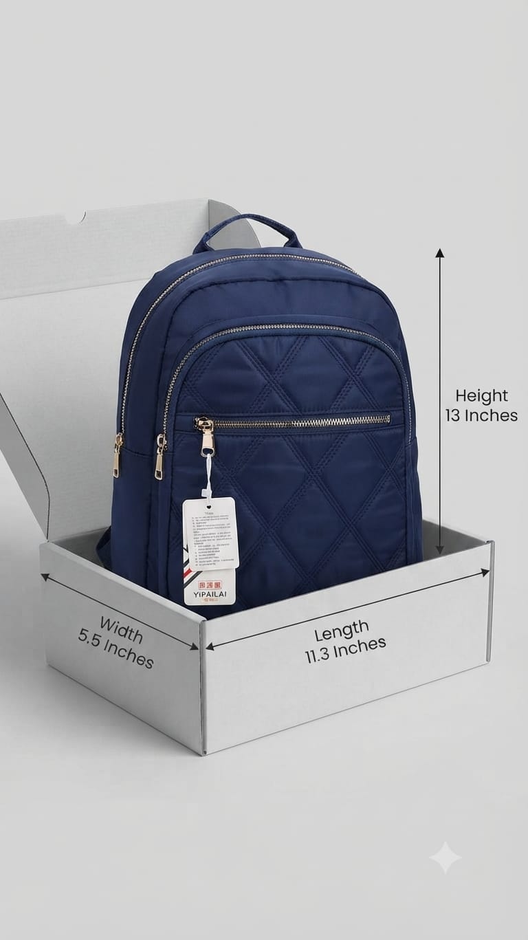 Imported Pure Sarteene Backpack for Women & College Students | Multi-Compartment Office & Travel Bag