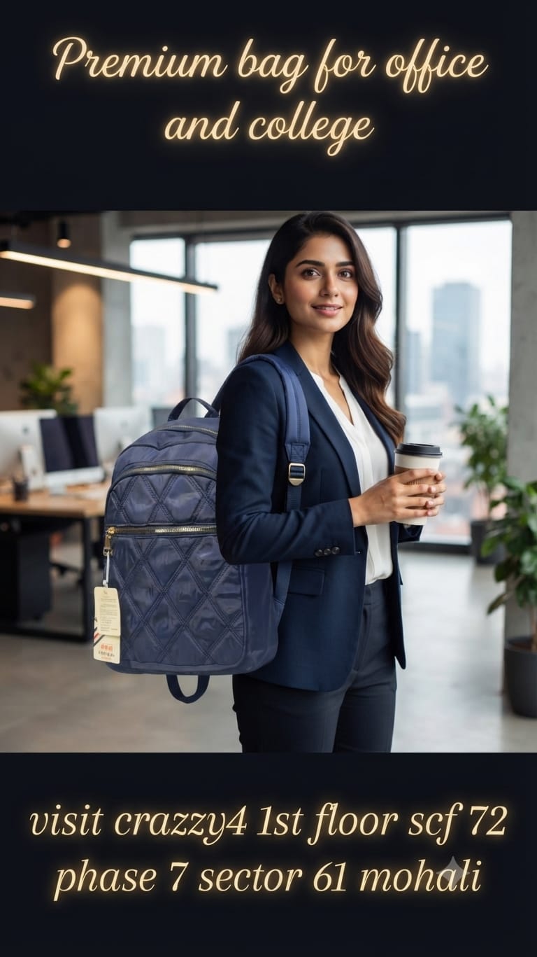Imported Pure Sarteene Backpack for Women & College Students | Multi-Compartment Office & Travel Bag