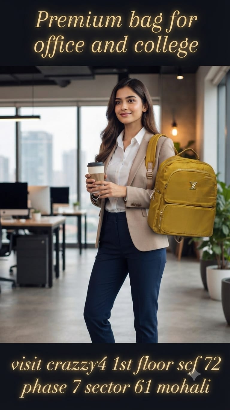 Imported Pure Sarteene Backpack for Women & College Students | Multi-Compartment Office & Travel Bag (Copy)