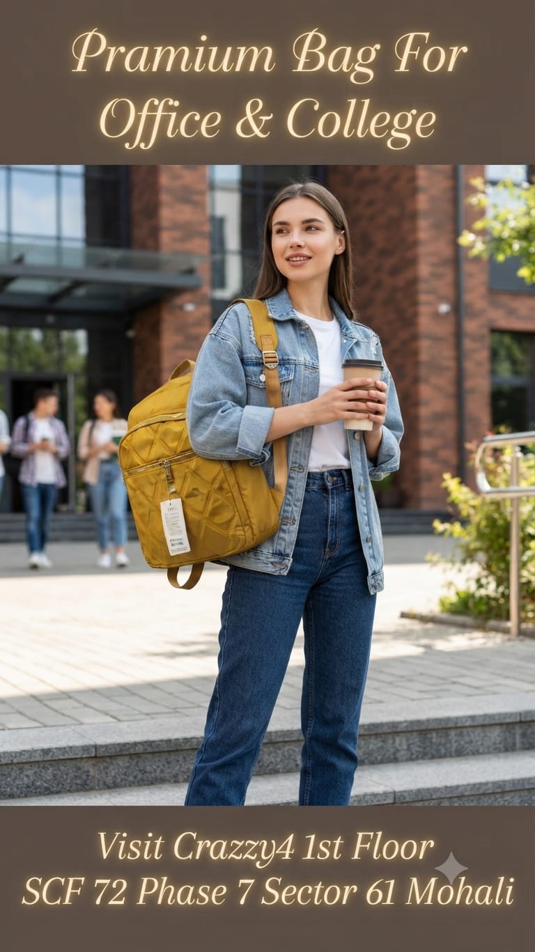 Imported Pure Sarteene Backpack for Women & College Students | Multi-Compartment Office & Travel Bag