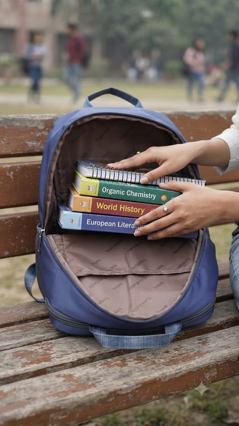 Imported Pure Sarteene Backpack for Women & College Students | Multi-Compartment Office & Travel Bag (Copy)