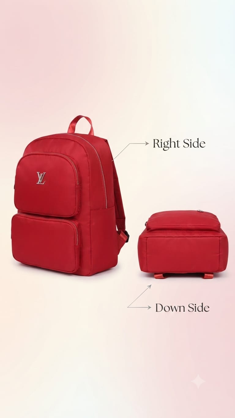 Imported Pure Sarteene Backpack for Women & College Students | Multi-Compartment Office & Travel Bag (Copy)