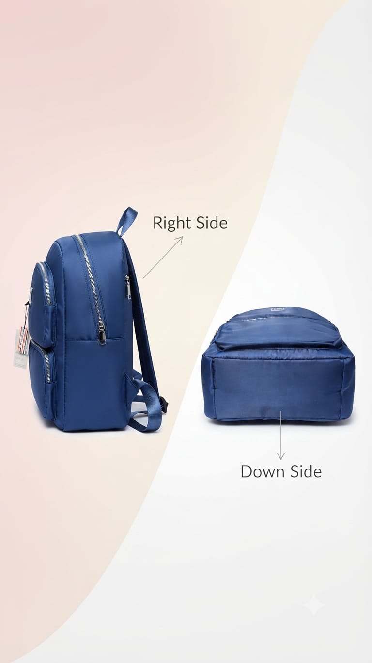 Imported Pure Sarteene Backpack for Women & College Students | Multi-Compartment Office & Travel Bag (Copy)