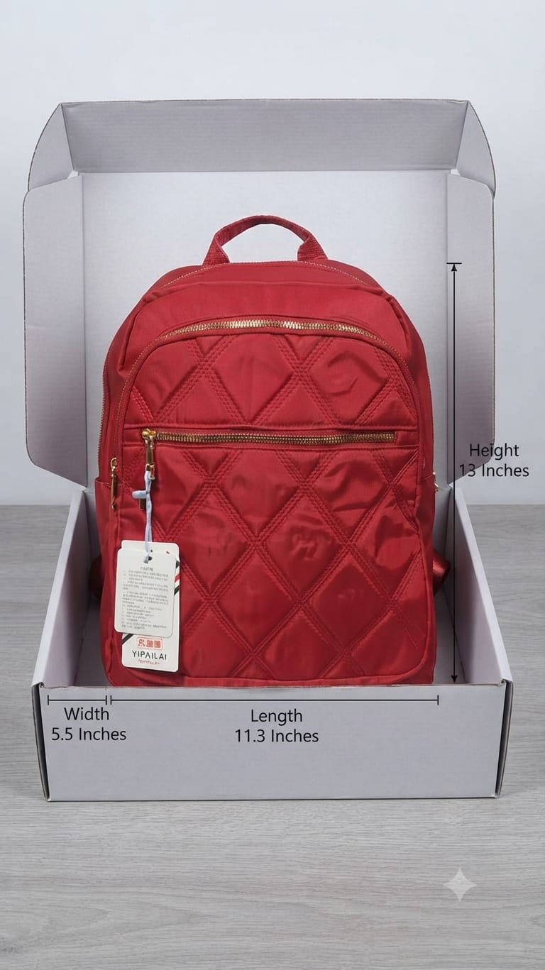 Imported Pure Sarteene Backpack for Women & College Students | Multi-Compartment Office & Travel Bag