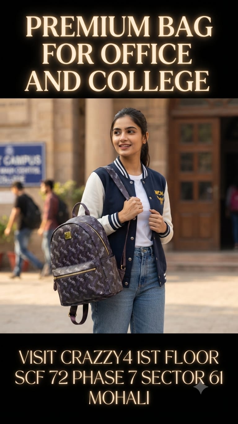 Imported Premium PU Leather Backpack for Women | Multi-Compartment College, Office & Travel Bag