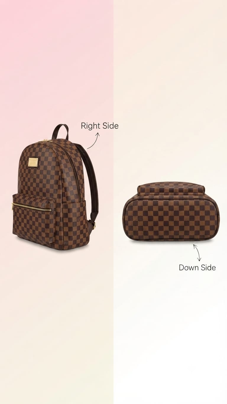 Imported Premium PU Leather Backpack for Women | Multi-Compartment College, Office & Travel Bag