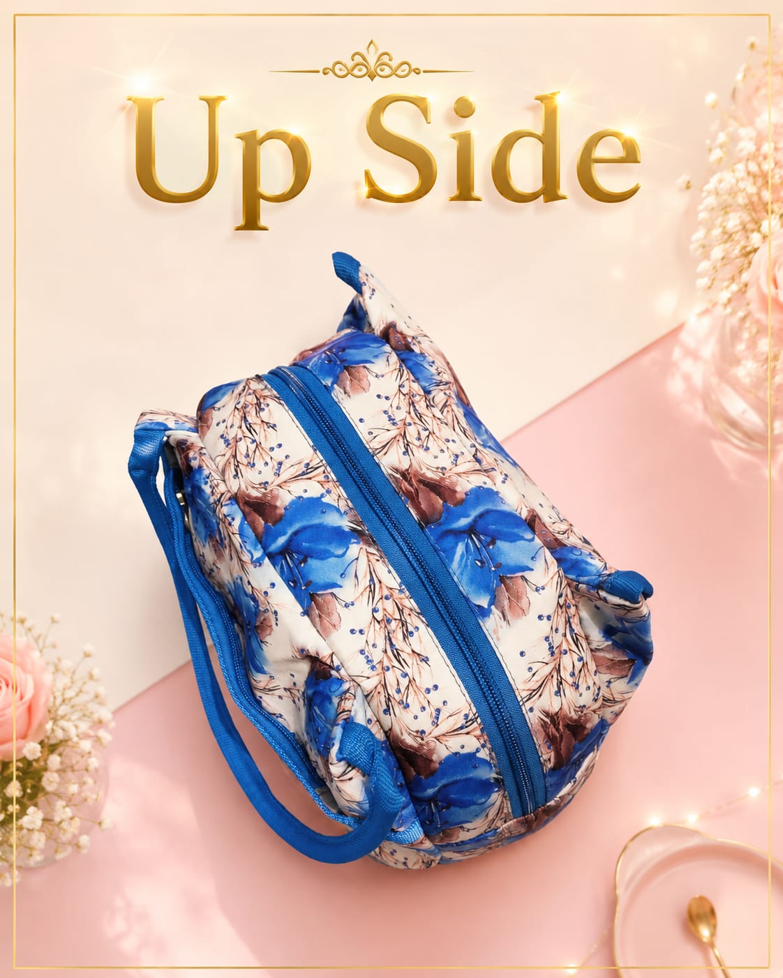Imported Pure Sarteene Waterproof Lunch Bag | Multi-Compartment Insulated Organizer for Office, College & Travel