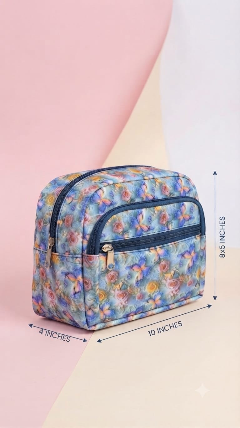 Imported Pure Sarteene Waterproof Lunch Bag | Multi-Compartment Insulated Organizer for Office, College & Travel