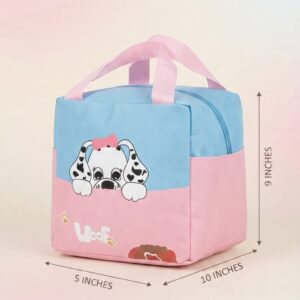 Imported Pure Cotton Lunch Bag | Compact Travel & Storage Organizer for Office, College & Travel