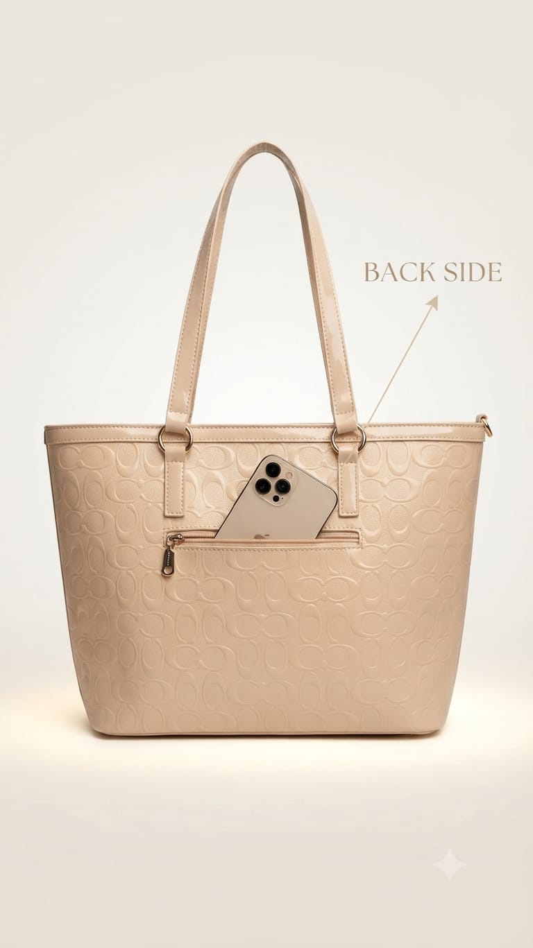 Perris & Classic Premium PU Leather Shoulder Bag for Women | Multi-Compartment College, Office & Party Tote