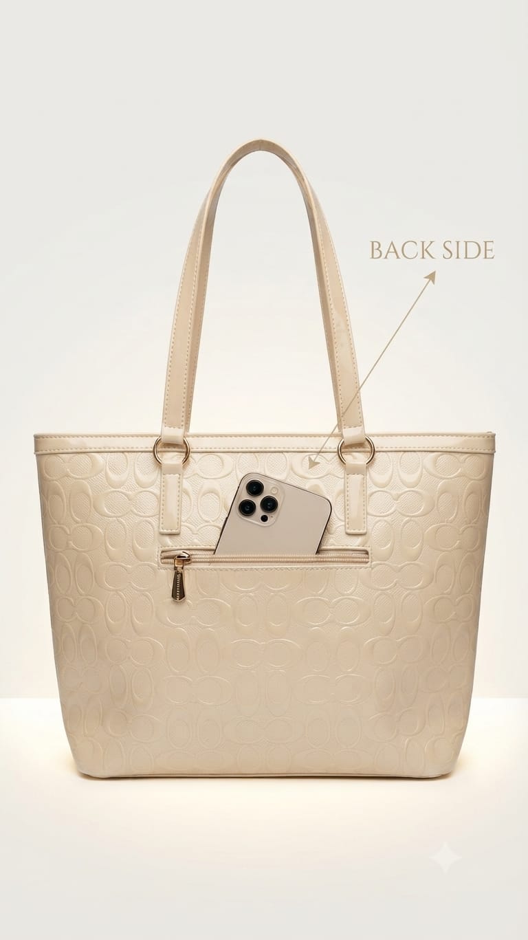 Perris & Classic Premium PU Leather Shoulder Bag for Women | Multi-Compartment College, Office & Party Tote