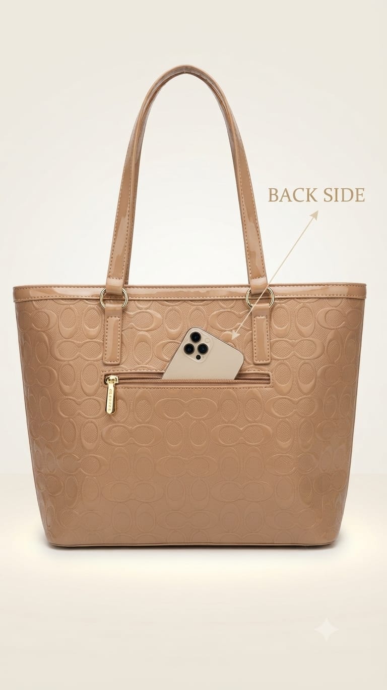 Perris & Classic Premium PU Leather Shoulder Bag for Women | Multi-Compartment College, Office & Party Tote