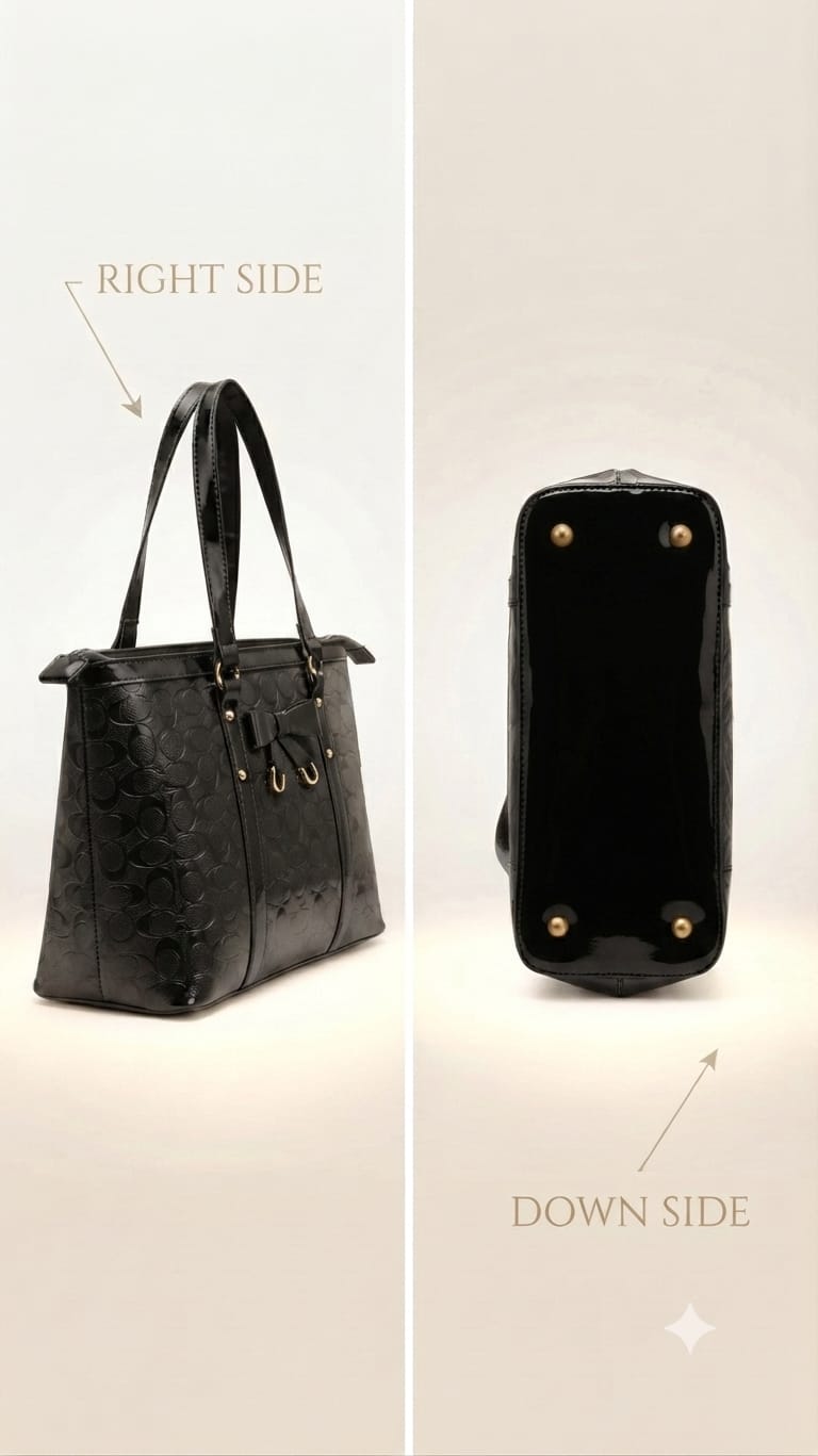 Perris & Classic Premium PU Leather Shoulder Bag for Women | Multi-Compartment College, Office & Party Tote