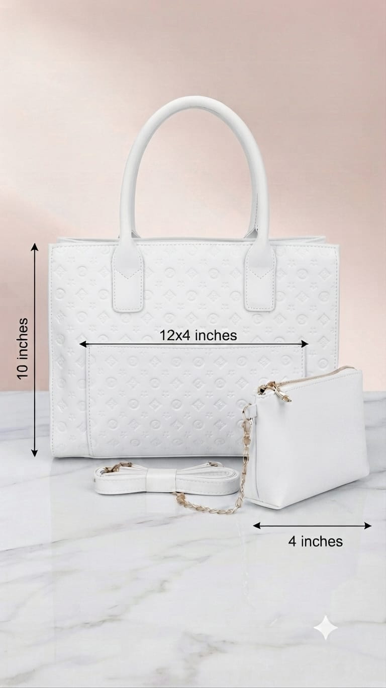ADS & Perrise Premium PU Leather Handbag for Women | Elegant Multi-Compartment Party Bag