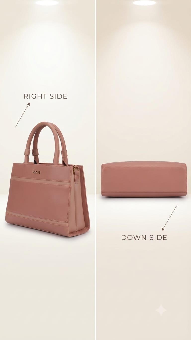 EDONE Premium PU Leather Handbag for Women | Elegant Multi-Compartment Party Bag