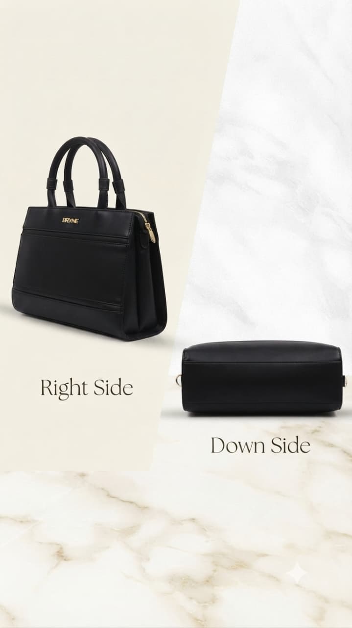 EDONE Premium PU Leather Handbag for Women | Elegant Multi-Compartment Party Bag