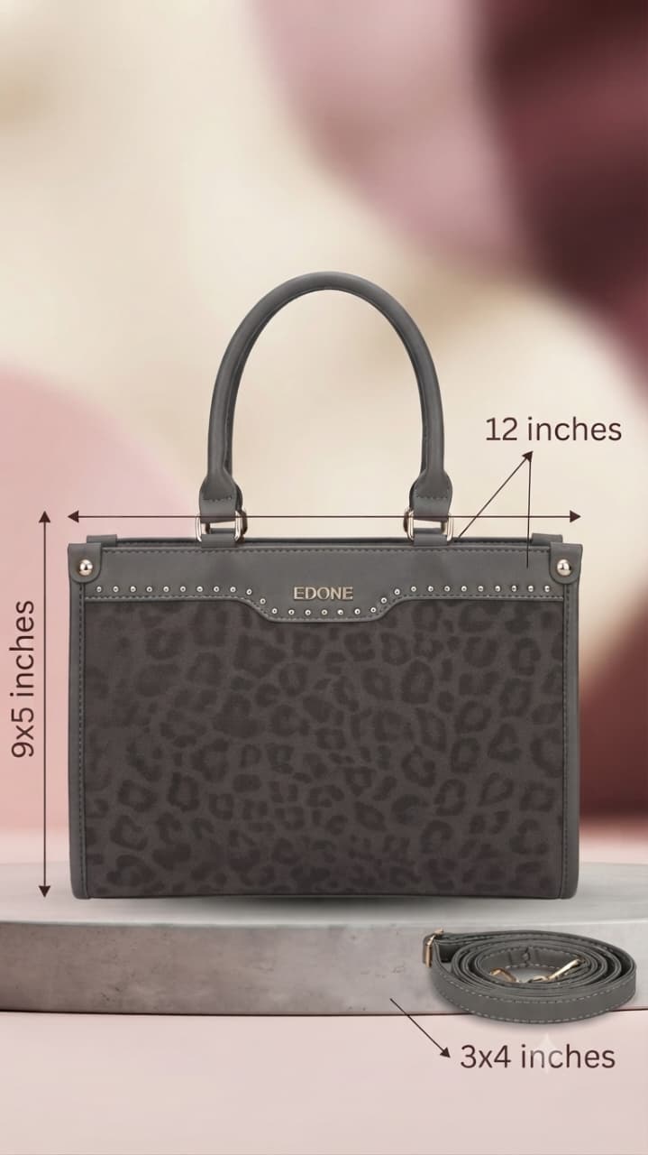EDONE Premium PU Leather Handbag for Women | Elegant Multi-Compartment Party Bag