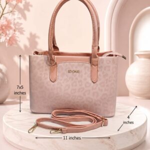 EDONE Premium PU Leather Handbag for Women | Elegant Multi-Compartment Party Bag
