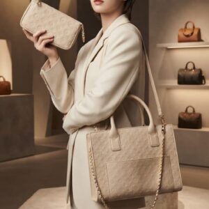 ADS & Perrise Premium PU Leather Handbag for Women | Elegant Multi-Compartment Party Bag