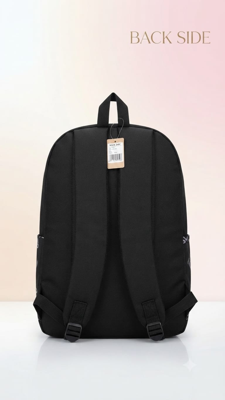 Imported Pure Cotton Backpack for Women & Girls | Multi-Compartment School & College Bag