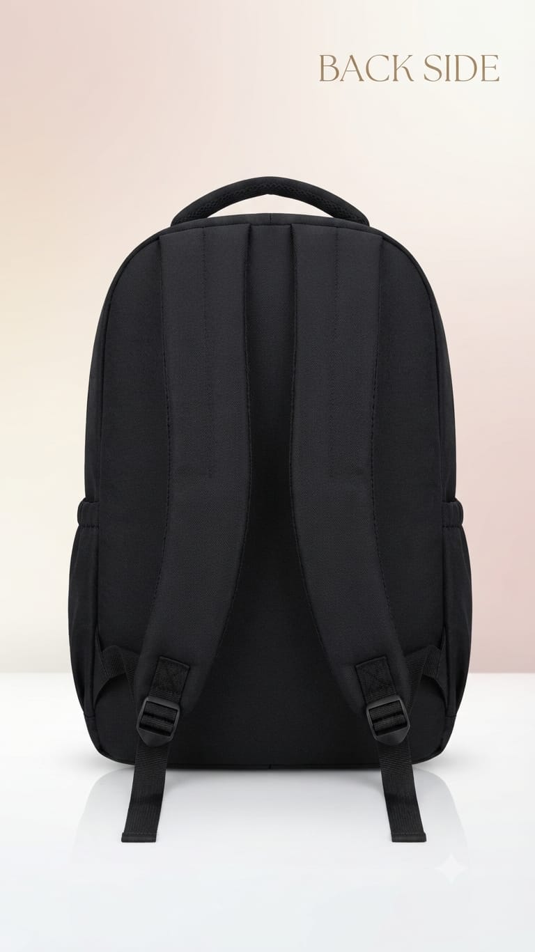 Imported Pure Cotton Backpack for Women & Girls | Multi-Compartment School & College Bag