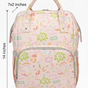 EDGE Pure Cotton Baby Backpack | Multi-Pocket Travel & Shopping Bag for Parents
