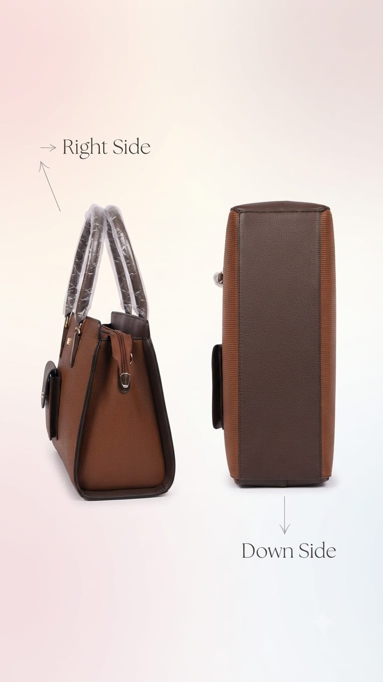 EDONE Premium PU Leather Party Handbag with Strap | Elegant All-Occasion Crossbody & Tote