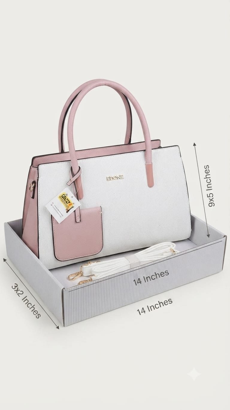 EDONE Premium PU Leather Party Handbag with Strap | Elegant All-Occasion Crossbody & Tote