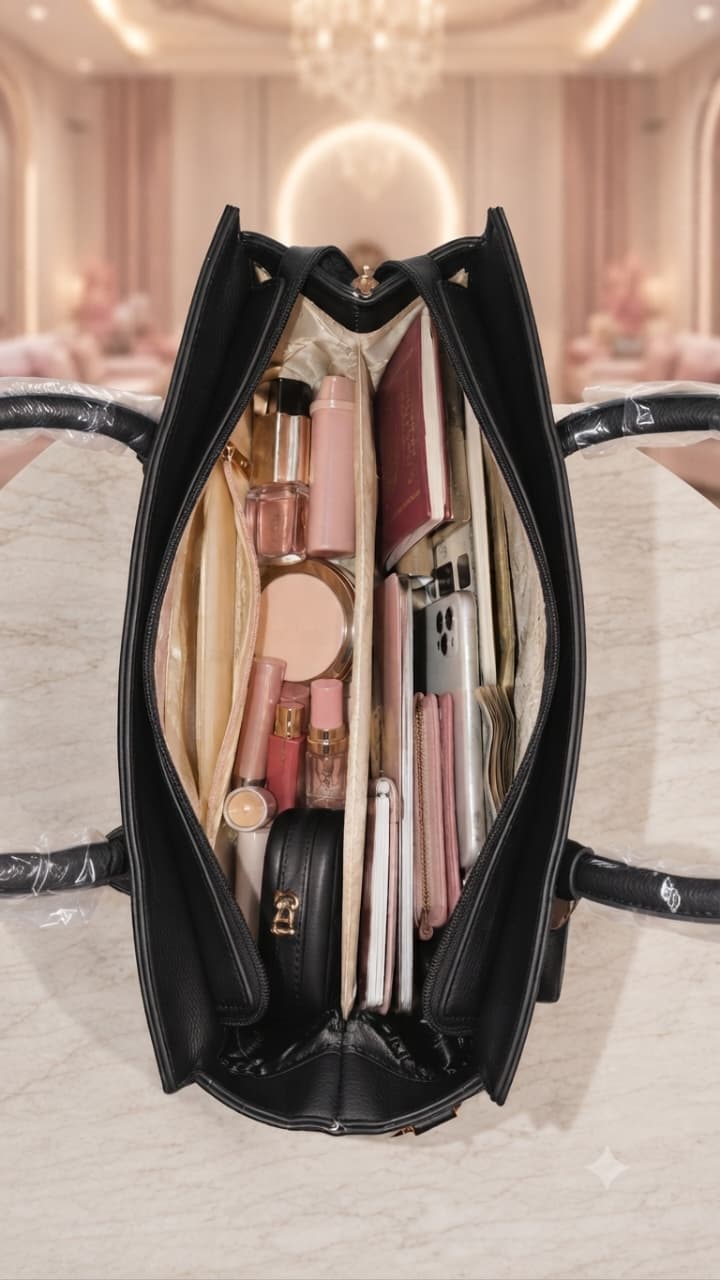 EDONE Premium PU Leather Party Handbag with Strap | Elegant All-Occasion Crossbody & Tote