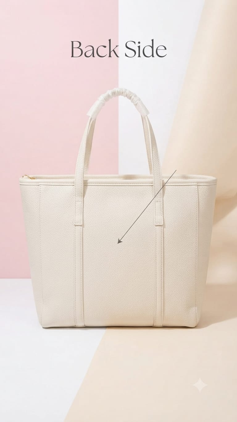Imported Premium PU Leather Tote Bag for Women | Spacious Multi-Purpose College, Office & Travel Bag