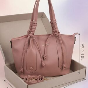 Peris & Classic Premium PU Leather Standing Tote Bag | Multi-Compartment College, Office & Travel Bag